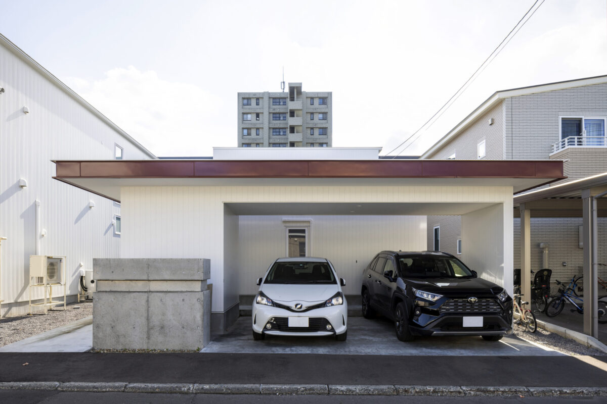 隣棟の二世帯住宅｜孫が集う親世帯。　厚別区の家01 写真13