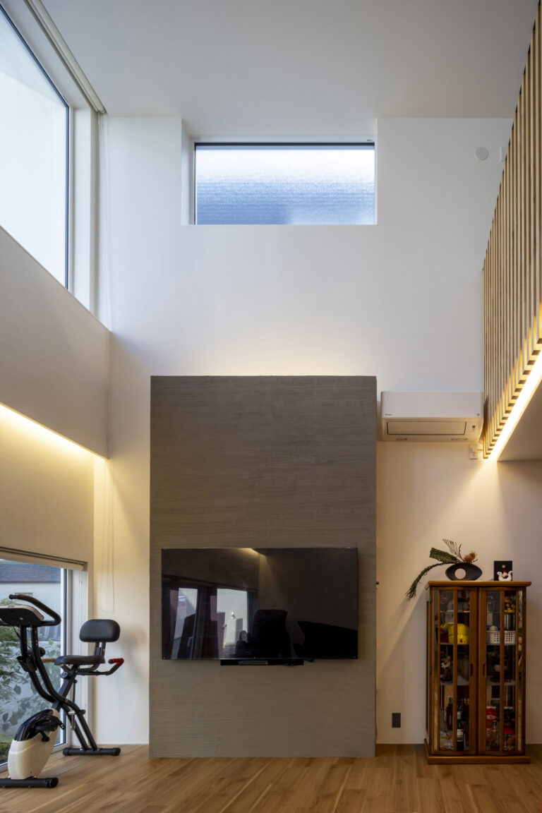 隣棟の二世帯住宅｜孫が集う親世帯。　厚別区の家01 写真3