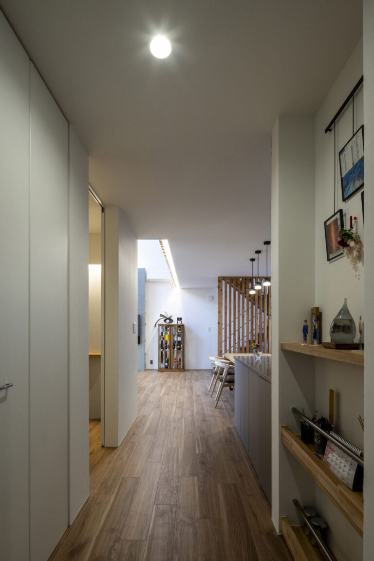 隣棟の二世帯住宅｜孫が集う親世帯。　厚別区の家01 写真5