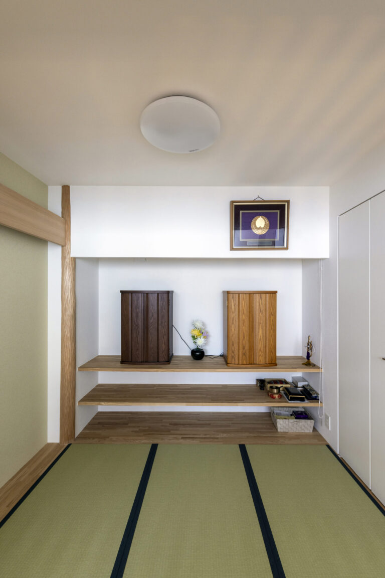 隣棟の二世帯住宅｜孫が集う親世帯。　厚別区の家01 写真11