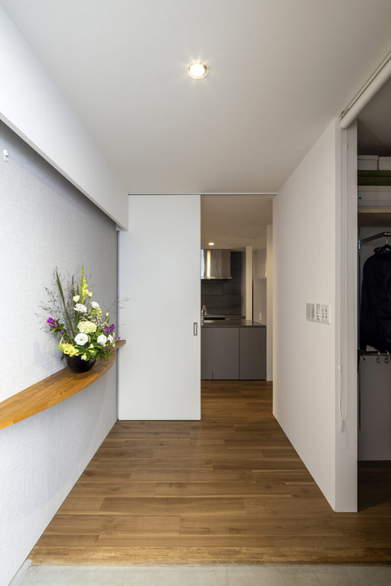 隣棟の二世帯住宅｜孫が集う親世帯。　厚別区の家01 写真4